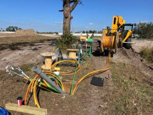 Electrical systems installed inside a commercial facility