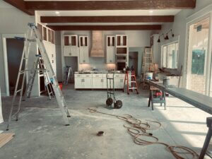 Electrical wiring installed during new residential construction
