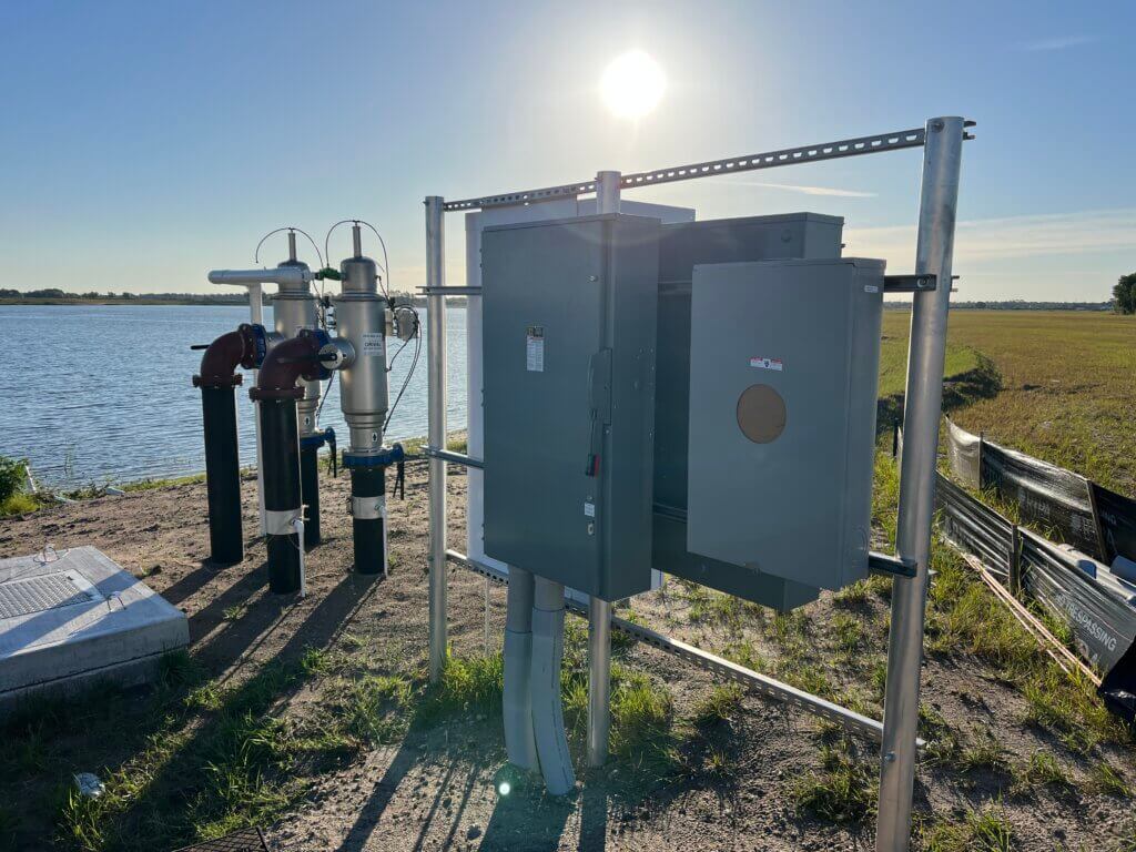 Pump Station Electrical Infrastructure Pump station electrical infrastructure project in Lakewood Ranch